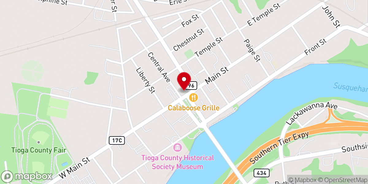 Map showing location of haven of rest