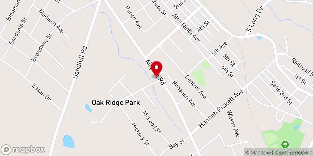 Map showing location of Whole Word Gospel Church