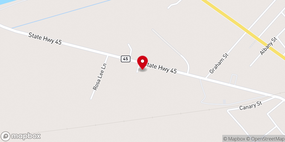 Map showing location of Mt Pisgah Pentecostal Holiness