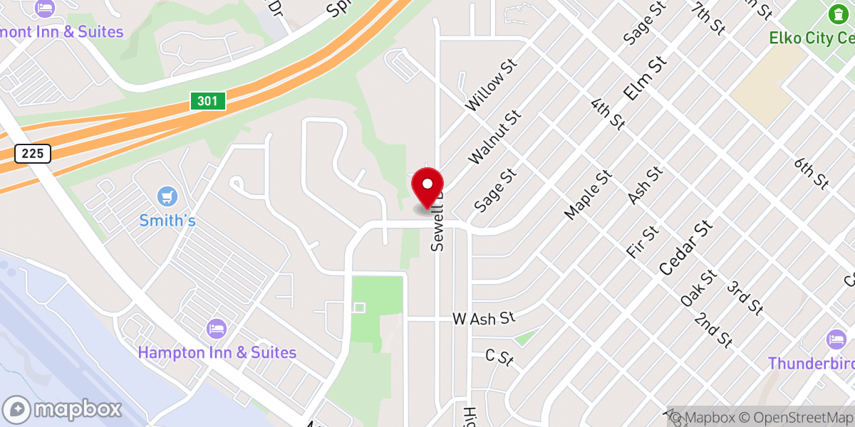 Map showing location of MMM