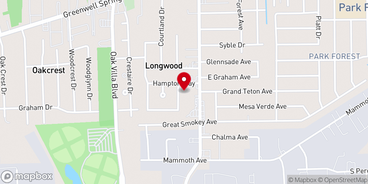 Map showing location of Air Medic Air Conditioning & Heating
