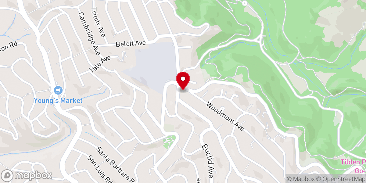 Map showing location of Shepherd of the Hills Lutheran Church
