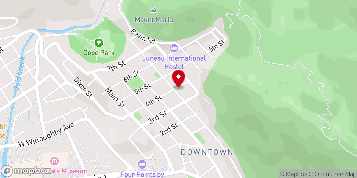 Map showing location of Church of the Holy Trinity (Episcopal)