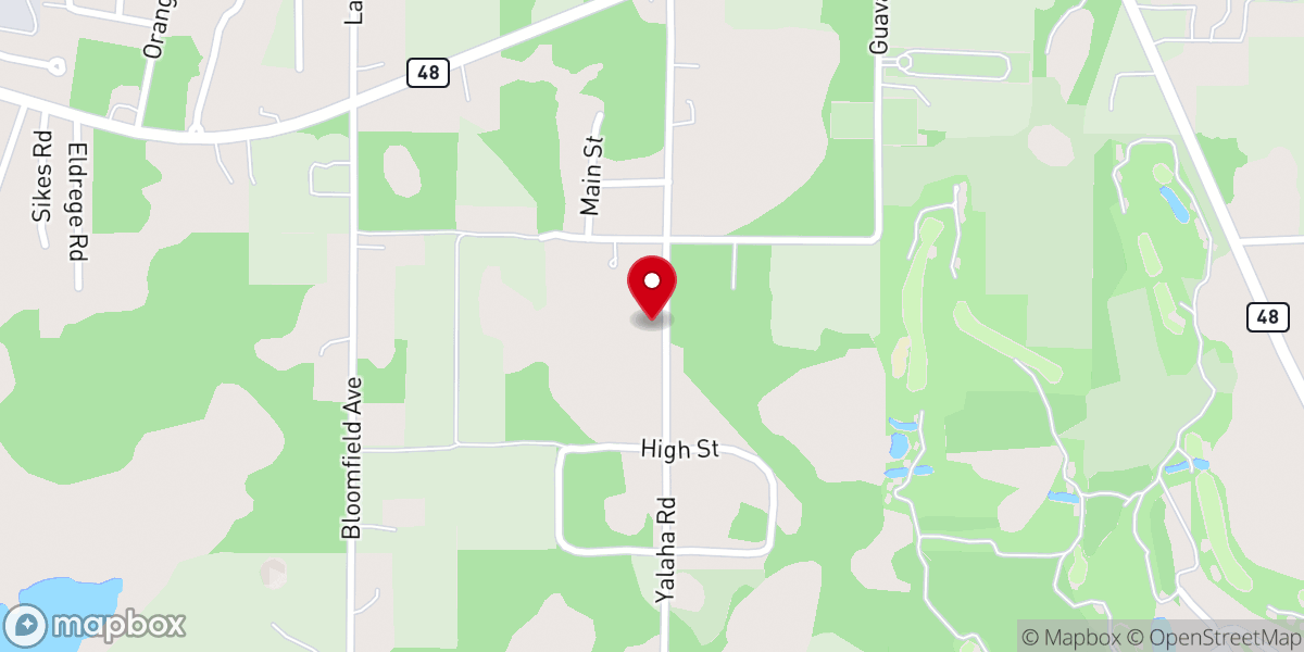 Map showing location of God's Holy Tabernacle Church