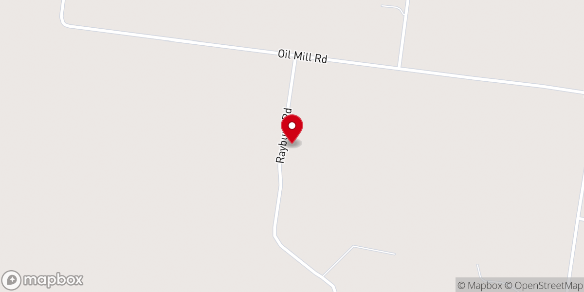 Map showing location of Hebron Community Church