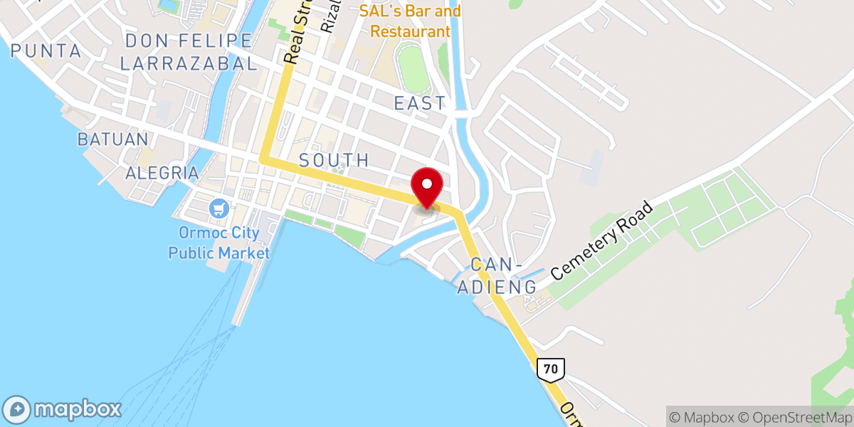 Map showing location of Christ the Word of Life Church