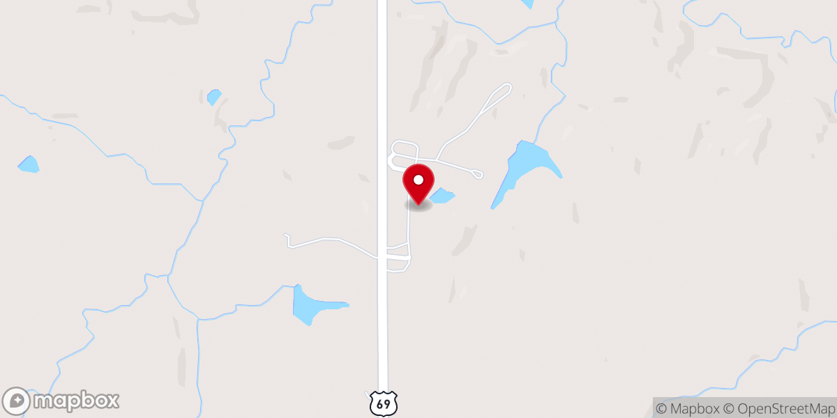 Map showing location of Whippletree Barns