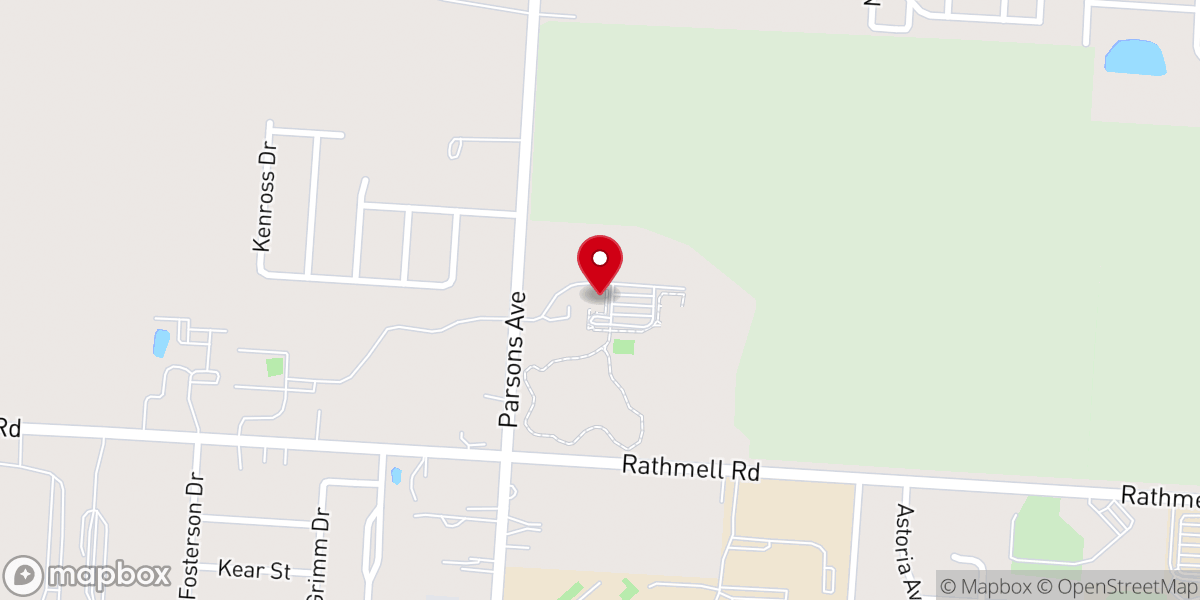 Map showing location of Leave A Mark Church