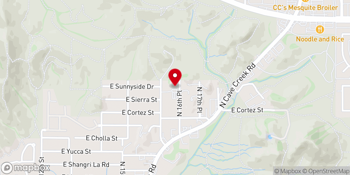 Map showing location of St Nikolas Serbian Church