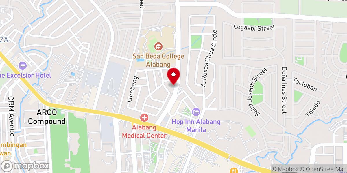Map showing location of New Life