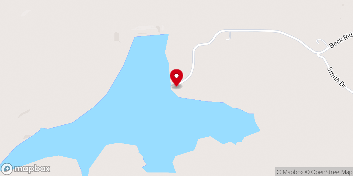 Map showing location of Lloyd church Lake