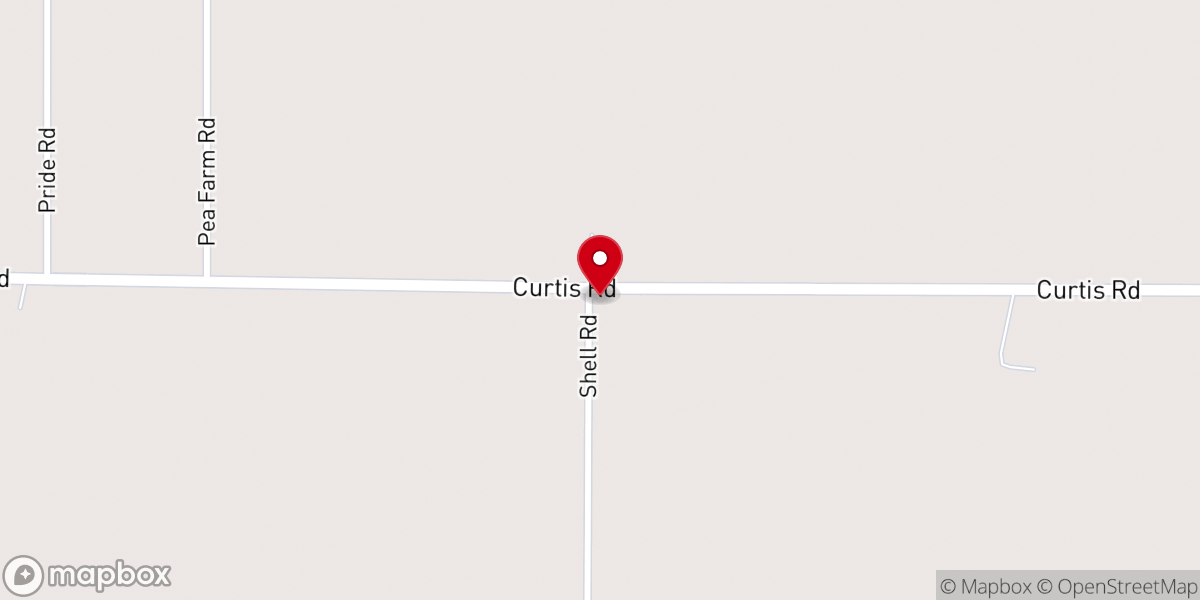 Map showing location of Mt Evia Missionary Baptist Church