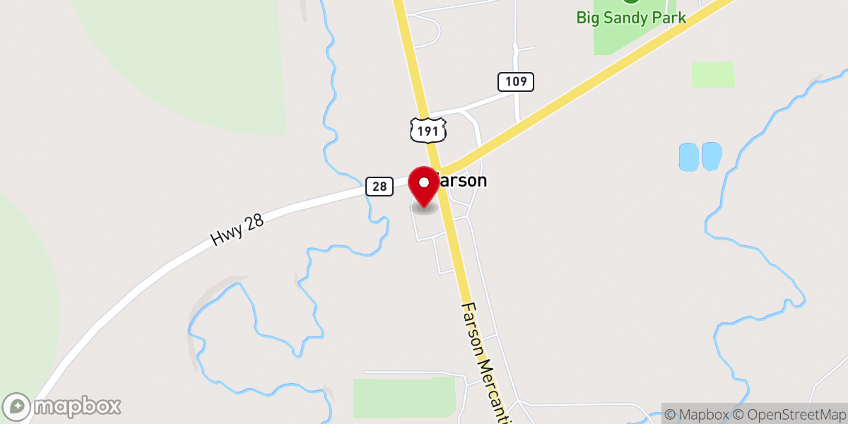 Map showing location of EDEN VALLEY COMMUNITY CENTER