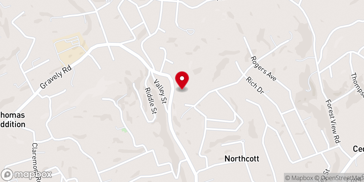 Map showing location of Word of Life Church