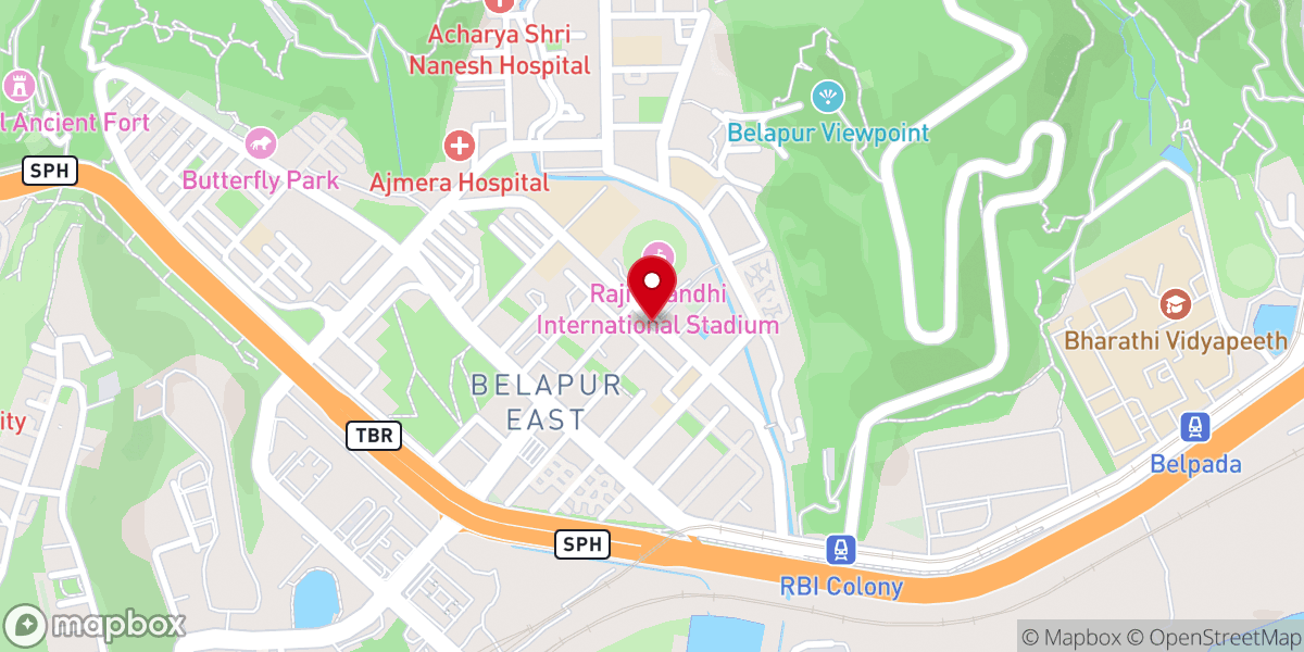 Map showing location of CBD Assembly of God Church