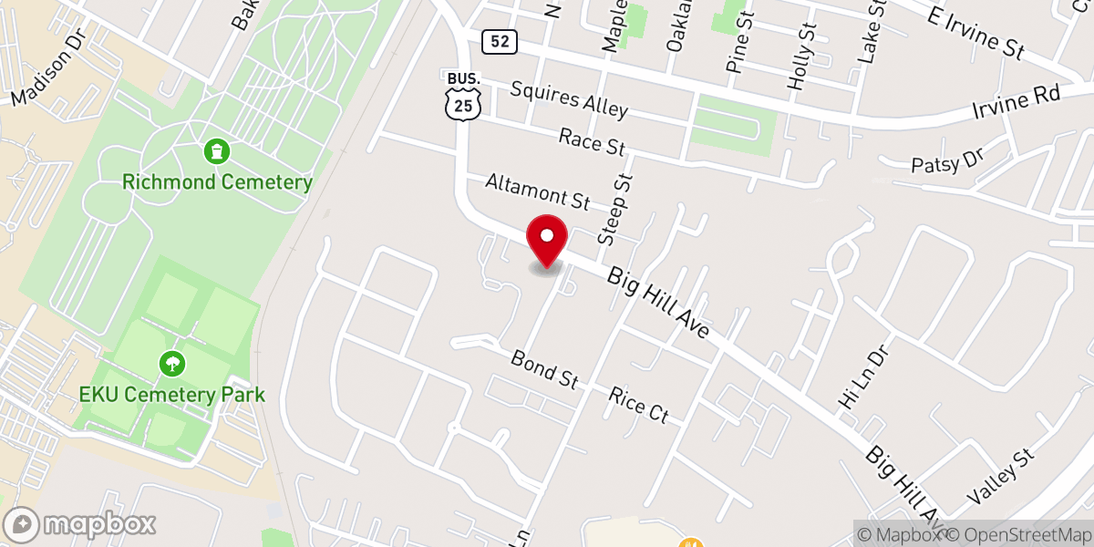 Map showing location of Covenant Community Church
