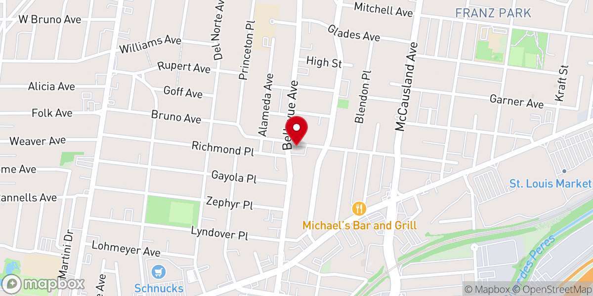 Map showing location of Kindred UCC