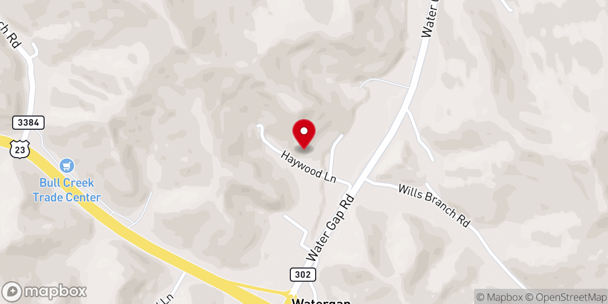 Map showing location of Landmark Christian Church