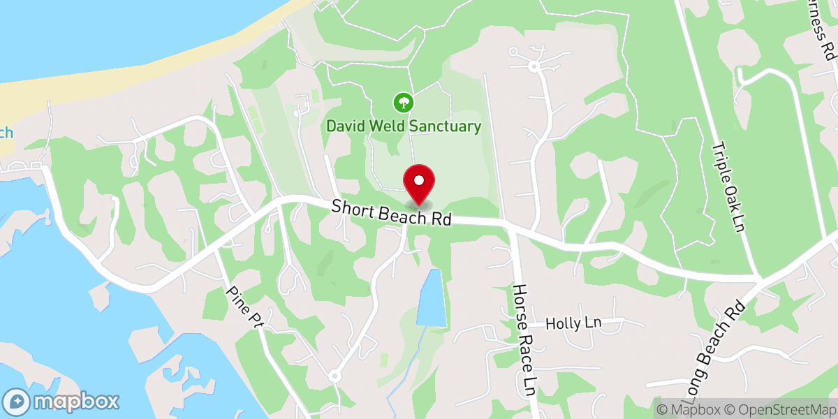 Map showing location of David Weld Sanctuary