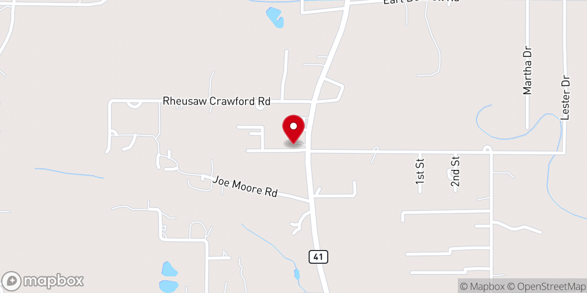 Map showing location of Immanuel Church