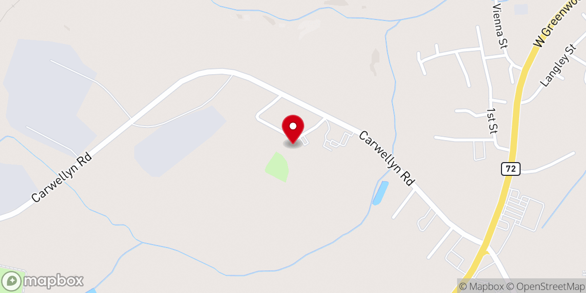 Map showing location of Lighthouse Ministries