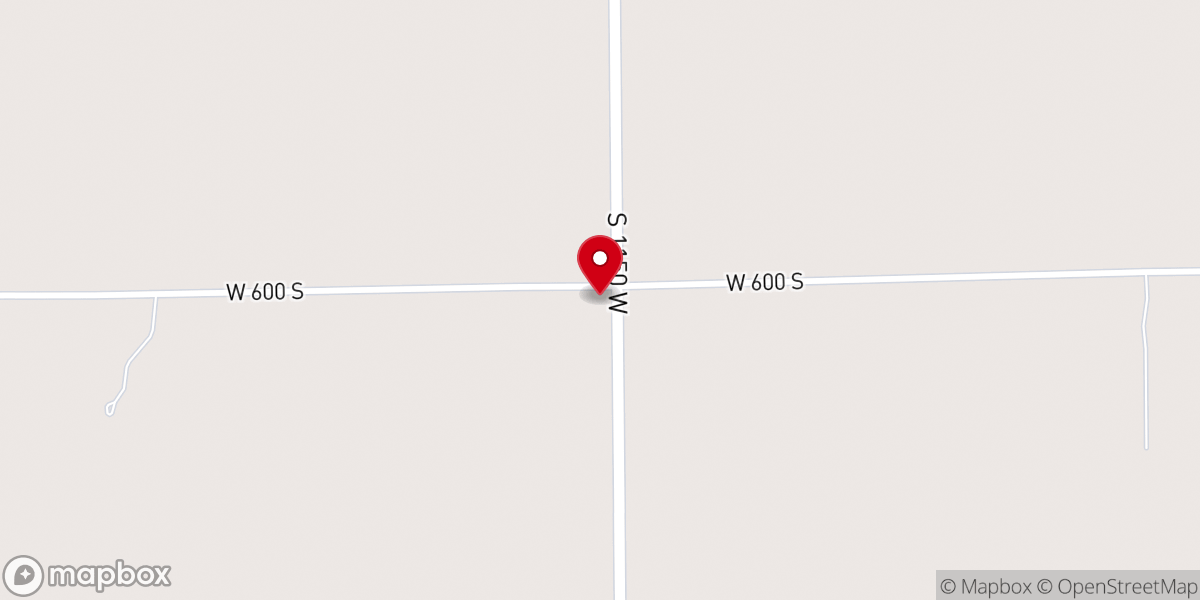 Map showing location of Sugar Grove Church