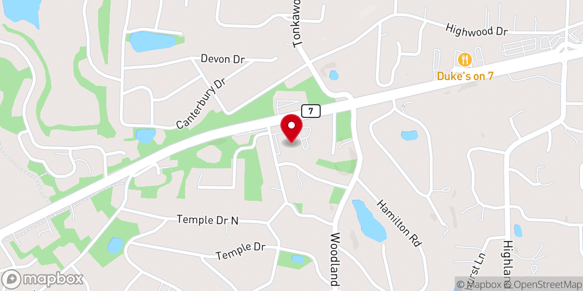 Map showing location of Redeemer Bible Church