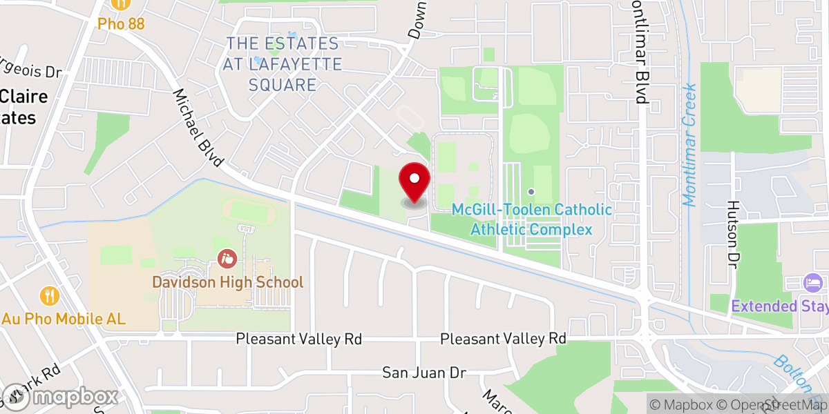 Map showing location of Authentic Life Church Assemblies of God