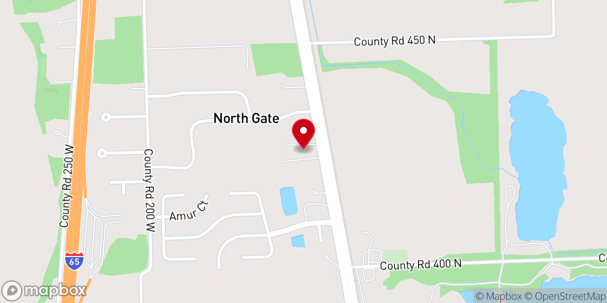 Map showing location of Bethel Holiness Church