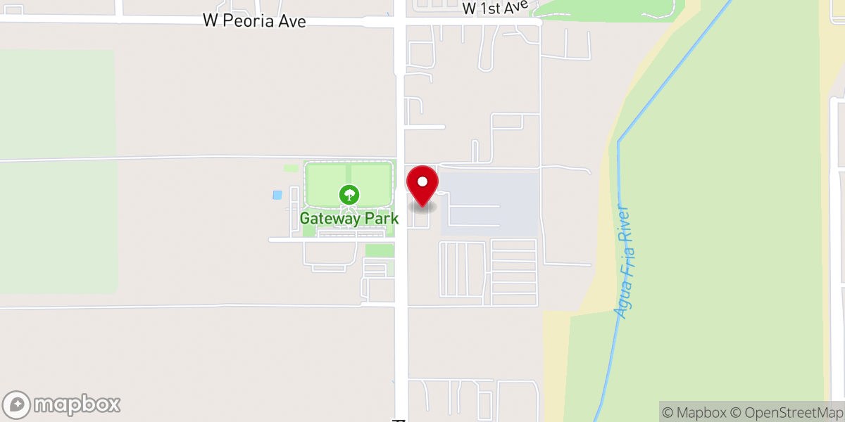 Map showing location of New Covenant Kingdom Global, El Mirage, AZ 85335