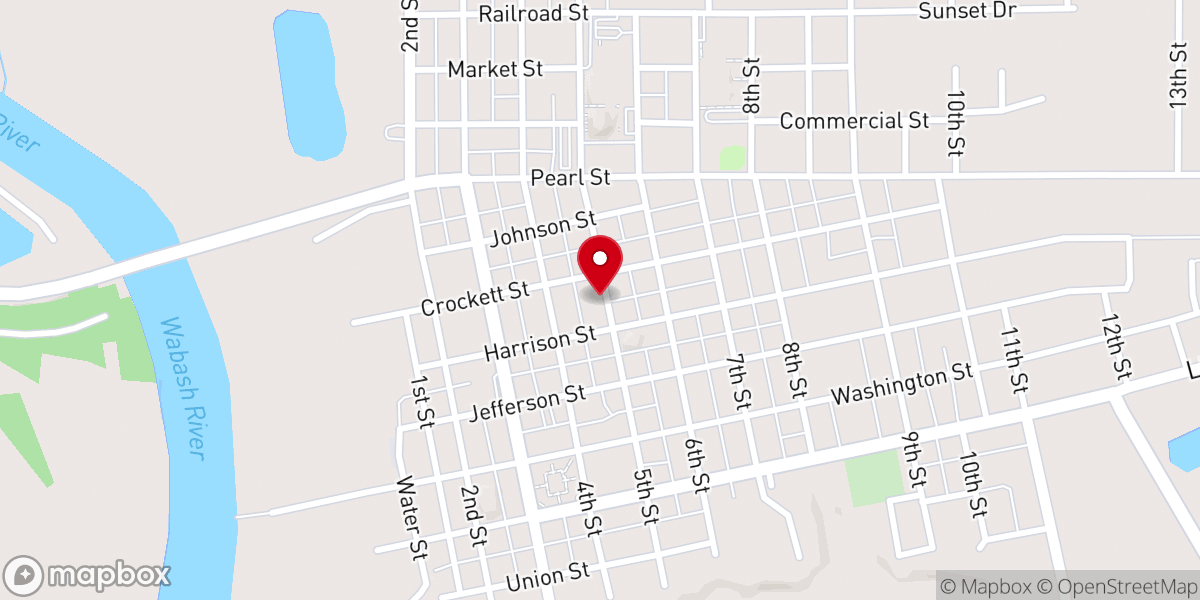 Map showing location of First Church of Christ
