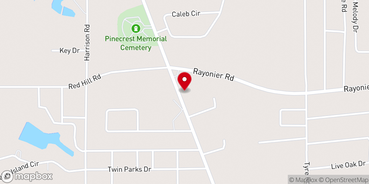 Map showing location of New Creation Ministries