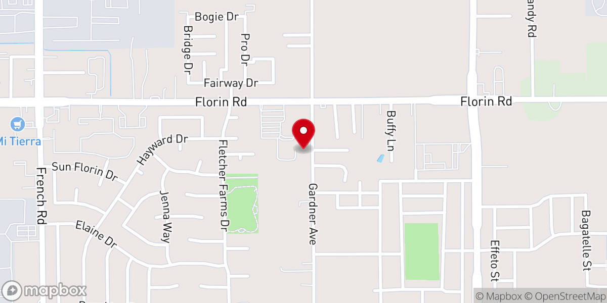 Map showing location of St. Paul Catholic Church