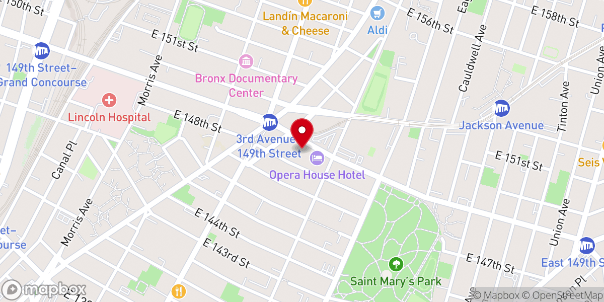 Map showing location of Seekers Christian Fellowship