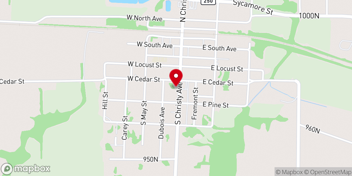 Map showing location of Sumner united Methodists Annex