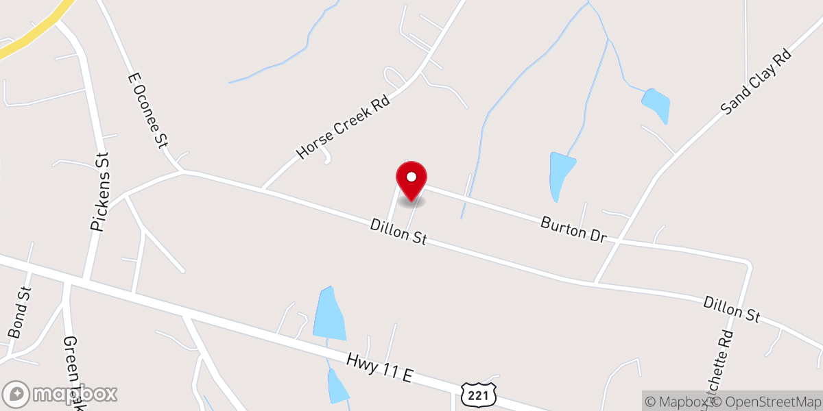 Map showing location of Center Cross Church G.R.A.I.N.S. Ministry