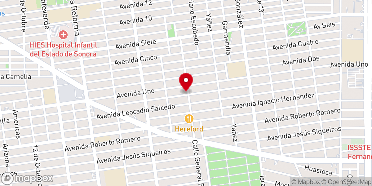 Map showing location of Iglesia María Auxilio De Los Cristianos
