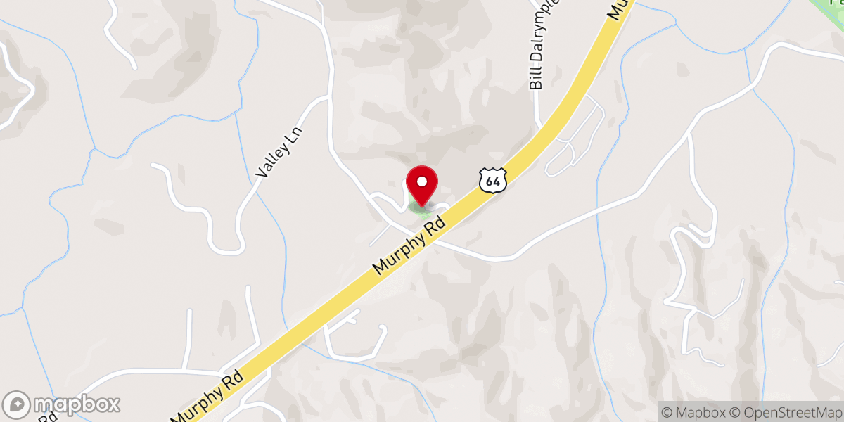 Map showing location of Mount Zion Church