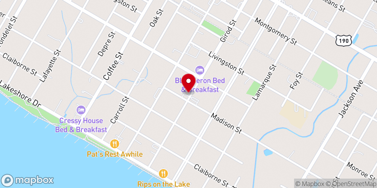 Map showing location of The Samaritan Center