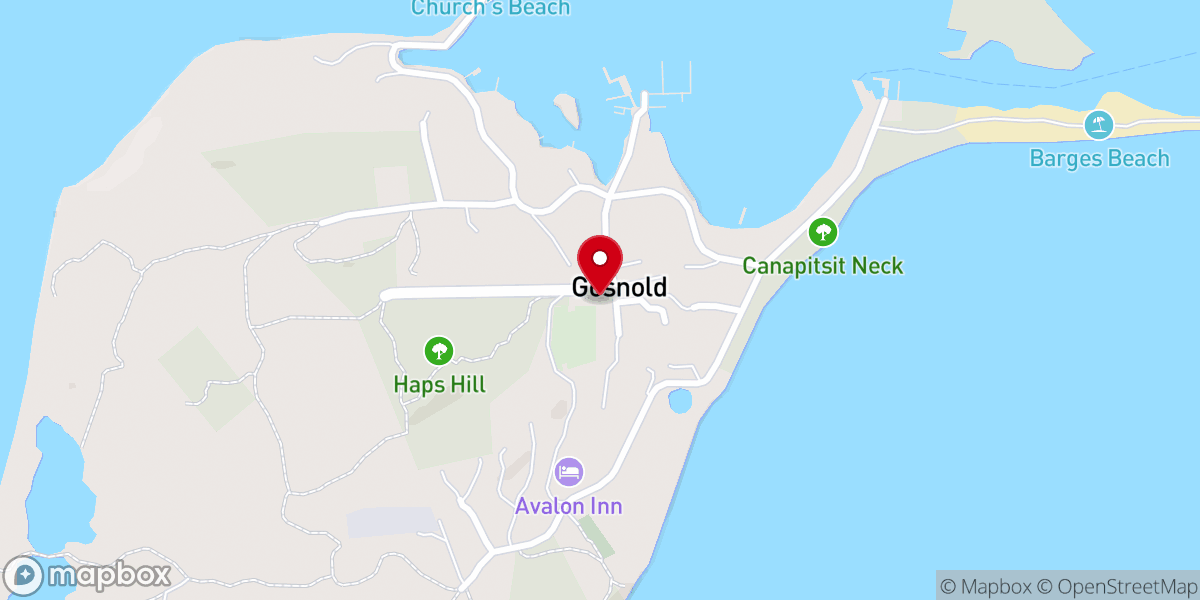 Map showing location of Cuttyhunk Historical Society