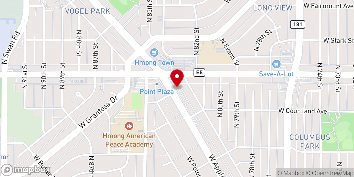 Map showing location of Church of the First Born International