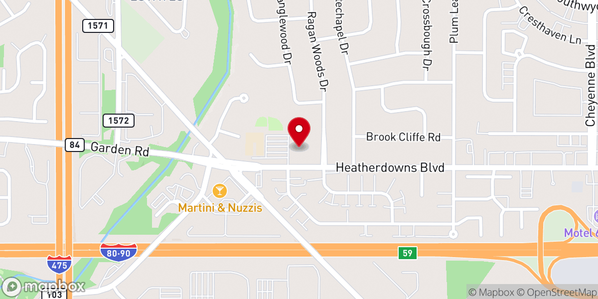 Map showing location of St. Joan Of Arc Catholic Parish