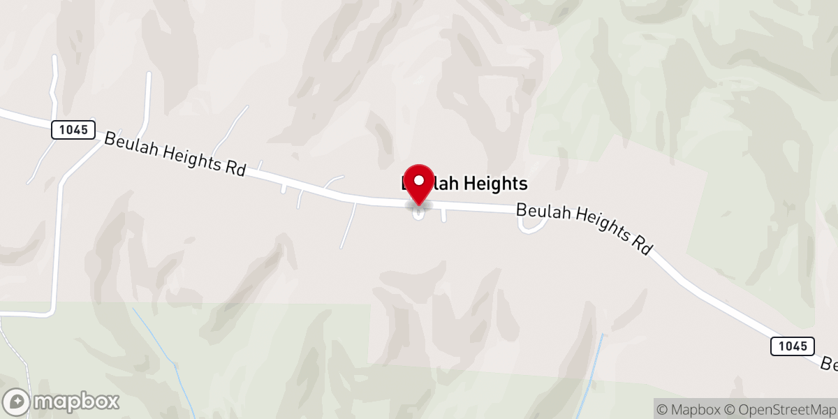 Map showing location of Bible Missionary Church