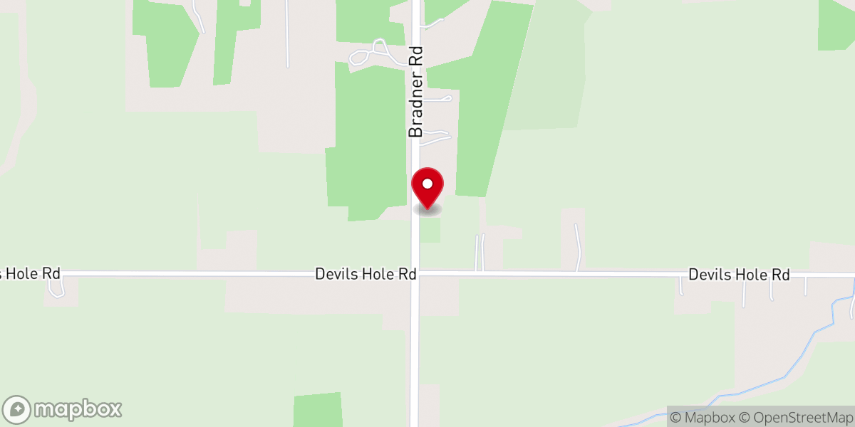 Map showing location of Independent Free Will Baptist Church