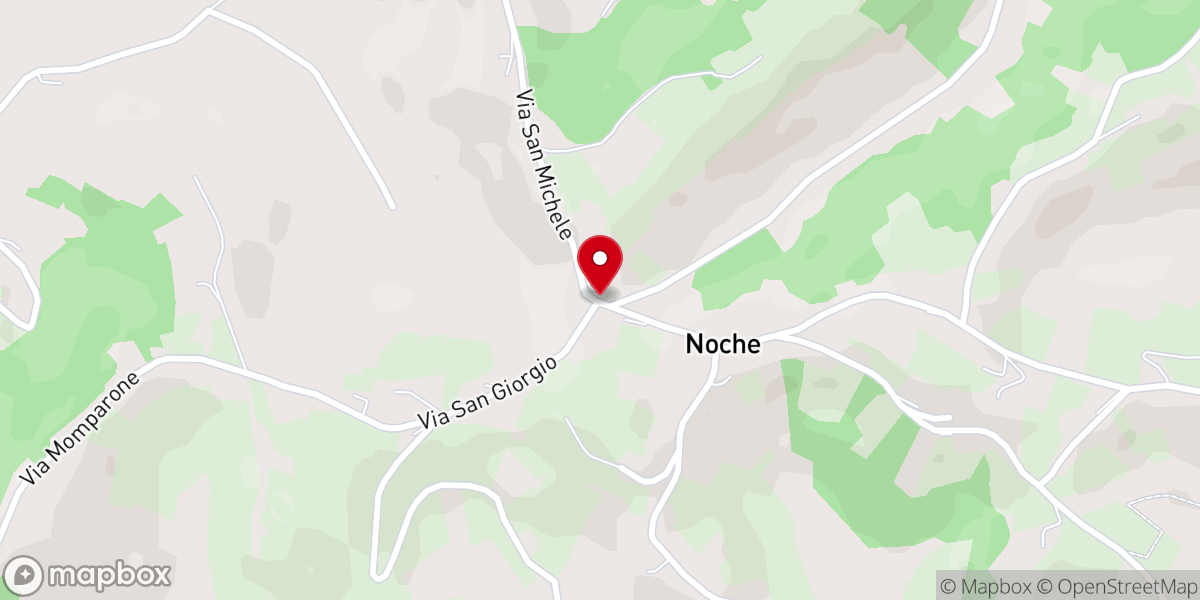 Map showing location of Cappella Madonna del Santo Rosario