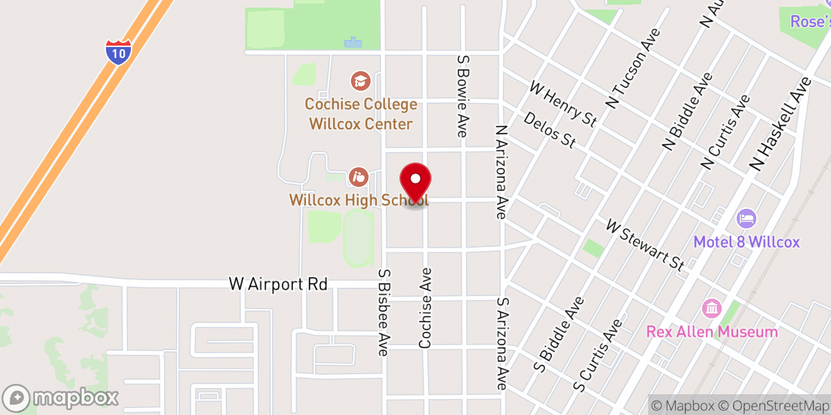 Map showing location of New Life Fellowship