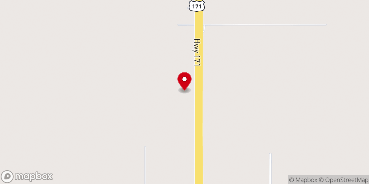 Map showing location of Squyres United Methodist Church