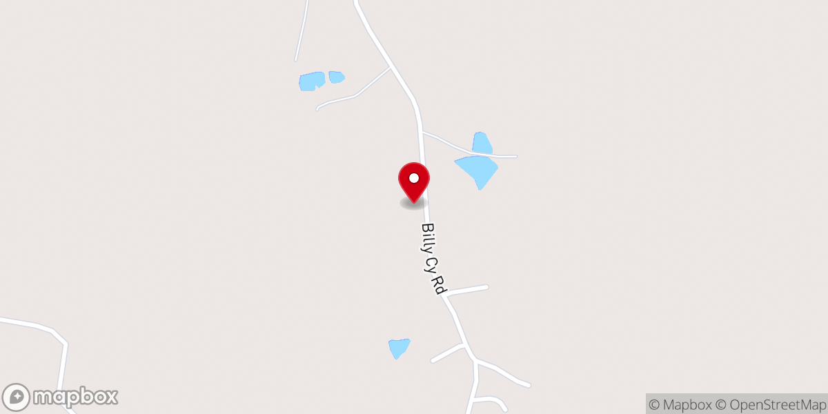 Map showing location of Grace Baptist Church