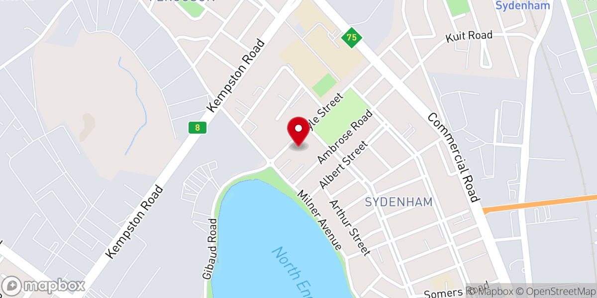 Map showing location of The Old Apostolic Church - Sydenham