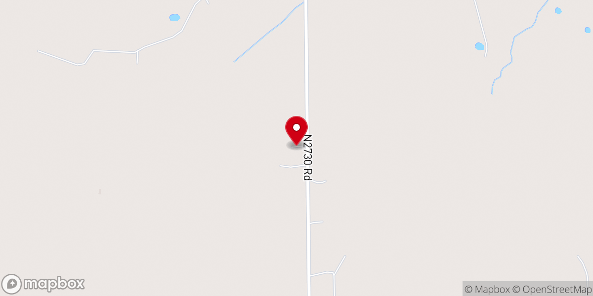 Map showing location of Canaan Baptist Church